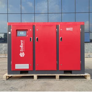 Water Cooled Screw Air Compressor Sollant Air Compressor