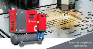 4 in 1 air compressor Special air compressor laser cutting Sollant Compressor Sollant Machinery Industrial Air Compressor Supplier