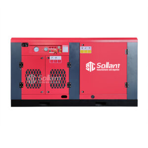 Electric stationary air compressor