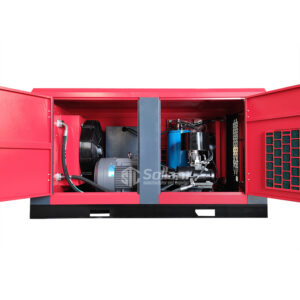 Electric stationary air compressor