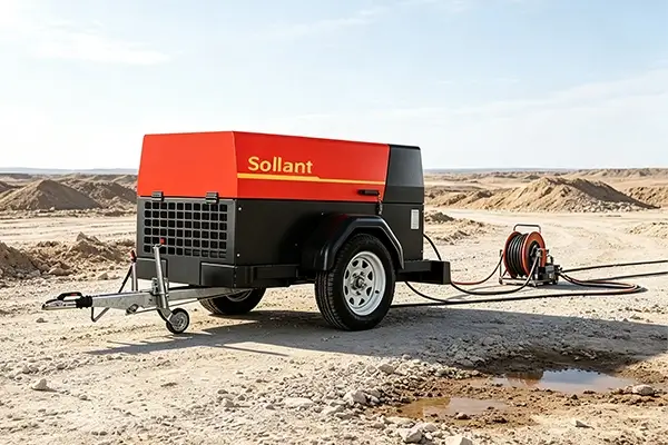 Cable Laying-Portable Air Compressor-Sollant