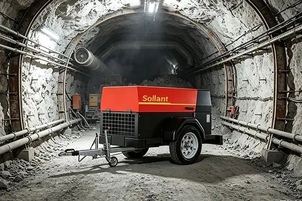 Mine-Portable Air Compressor-Sollant