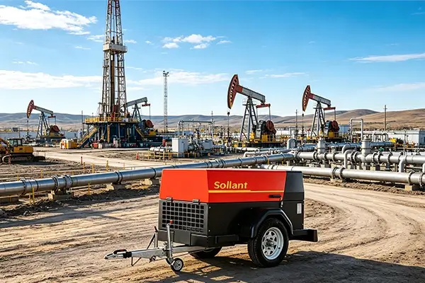 Oil Gas Industry-Portable Air Compressor-Sollant