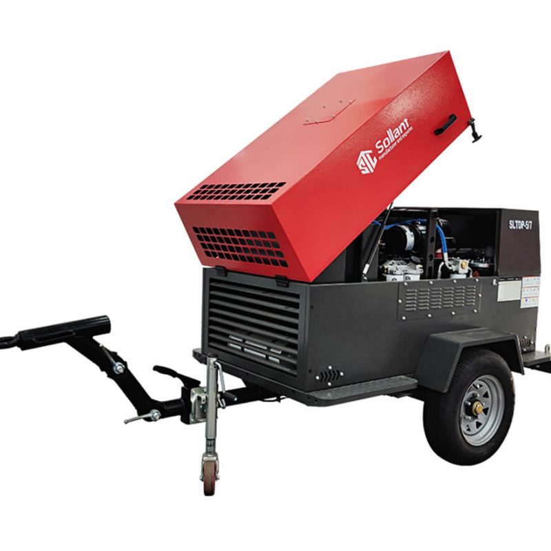 Sollant Diesel Mobile Air Compressor (2) Sollant Diesel Mobile Air Compressor (2)
