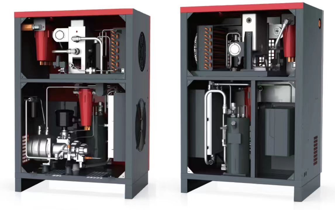 Воздушный компрессор с осушителем