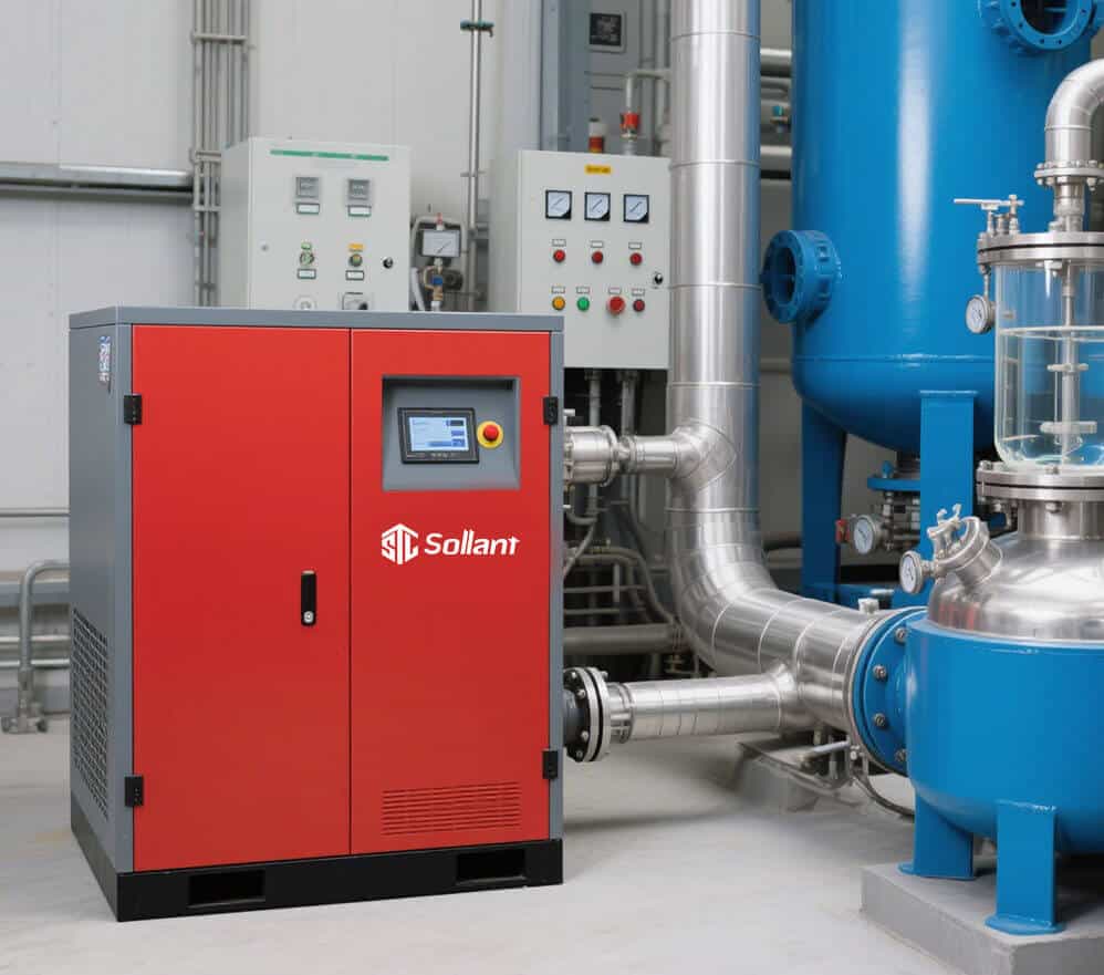 Applications of Sollant air compressors in the chemical industry