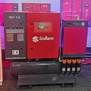 Sollant air compressor trade show in South Africa (2)