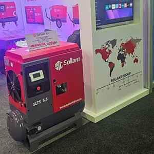 Sollant air compressor trade show in South Africa (3)