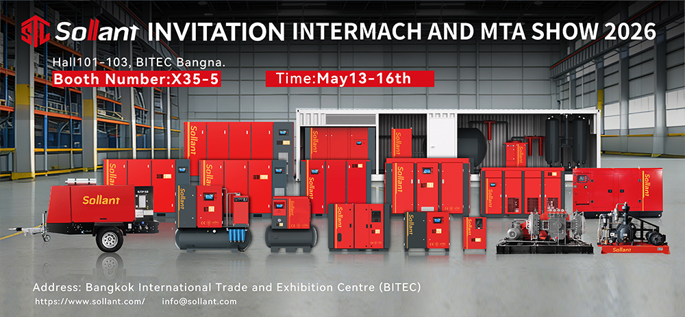 Sollant Compressor - INVITATION INTERMACH AND MTA SHOW 2026