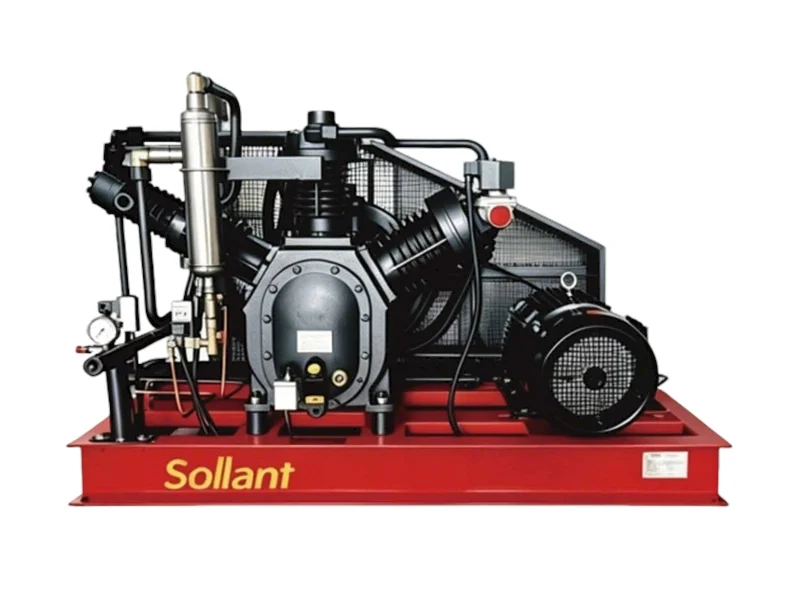 High Pressure Piston Air Compressor - Sollant High Pressure Piston Air Compressor - Sollant