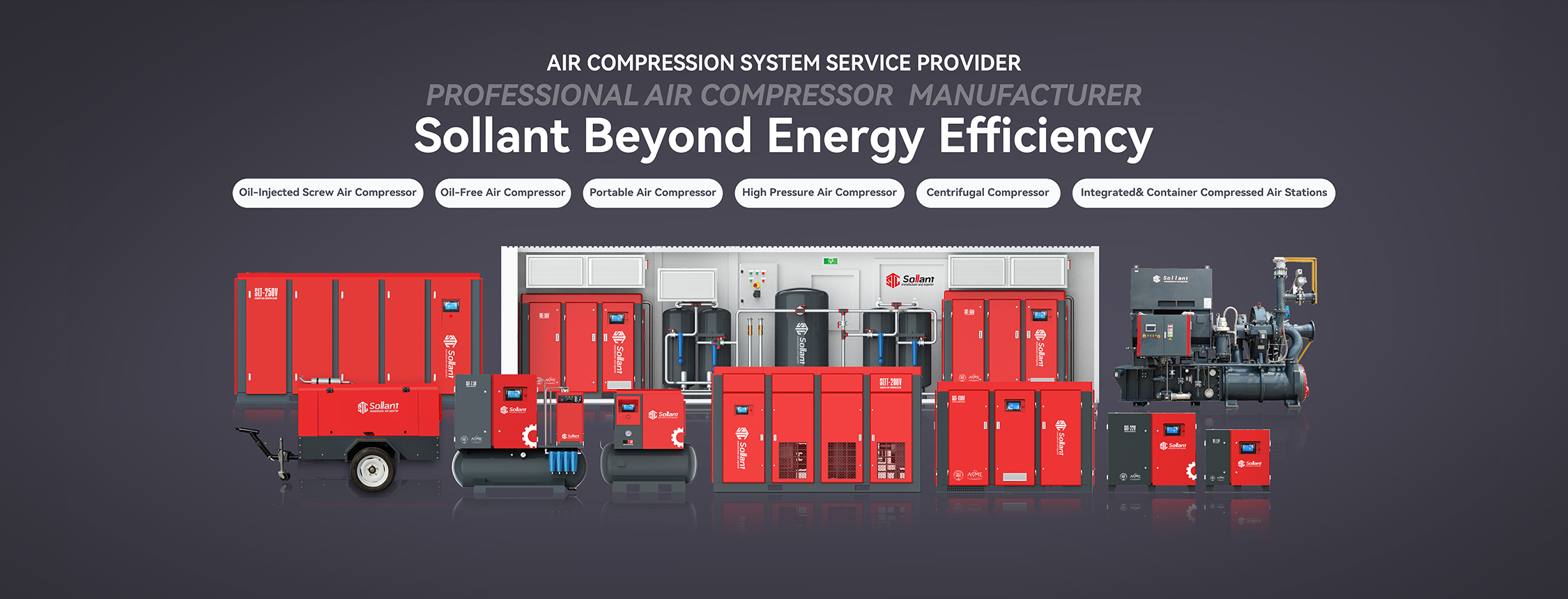 Sollant air compressor manufacturers