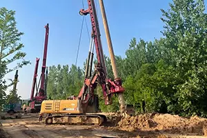 Foundation Pile Drilling