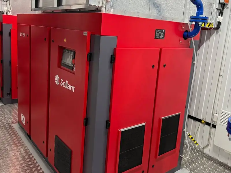 Large‑Scale Livestock Farm Air Supply Project - Sollant Compressor