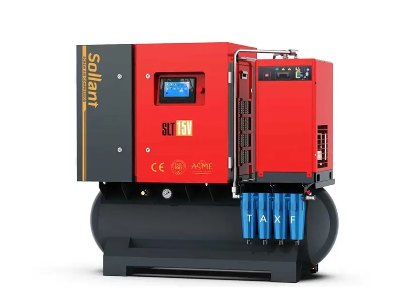 4-in-1 Integrated Air Compressor – Laser Cutting Solution – Sollant