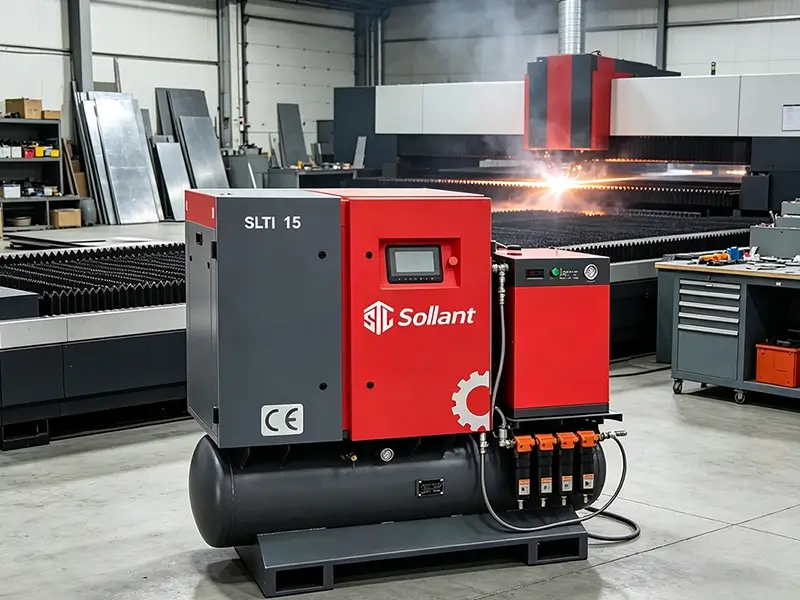 Air Compressors for Laser Cutting - Sollant