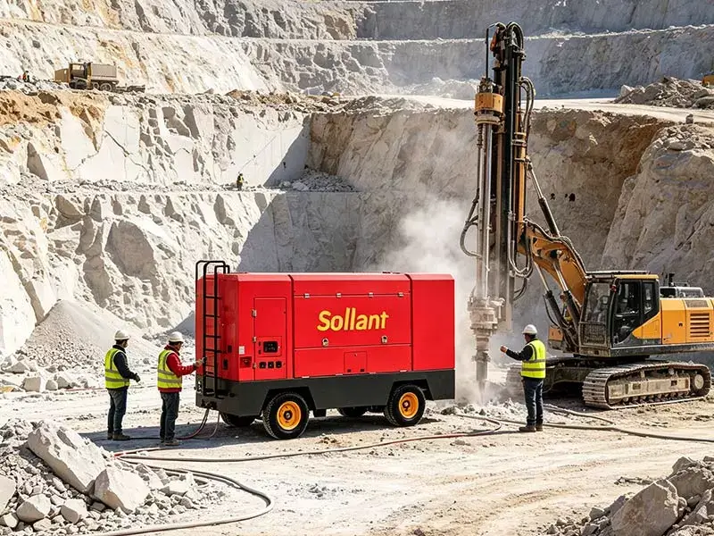 Blast Hole Drilling - Sollant