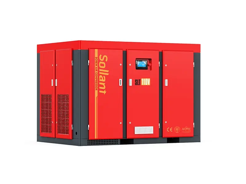 SLT-110V Oil-injected screw air compressor - Sollant SLT-110V Oil-injected screw air compressor - Sollant