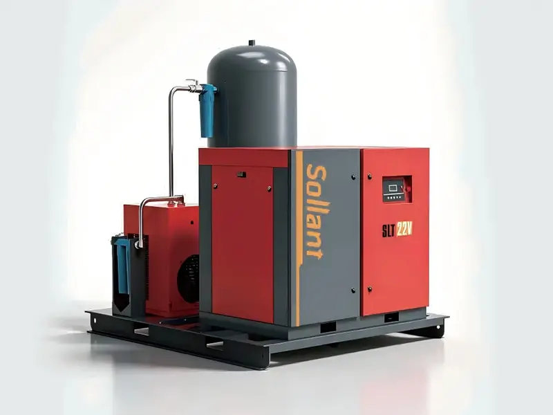 Skid-Mounted 4-in-1 Air Compressor - Sollant