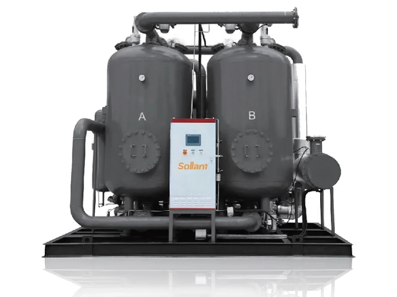Zero Loss Compression Heat Desiccant Air Dryer