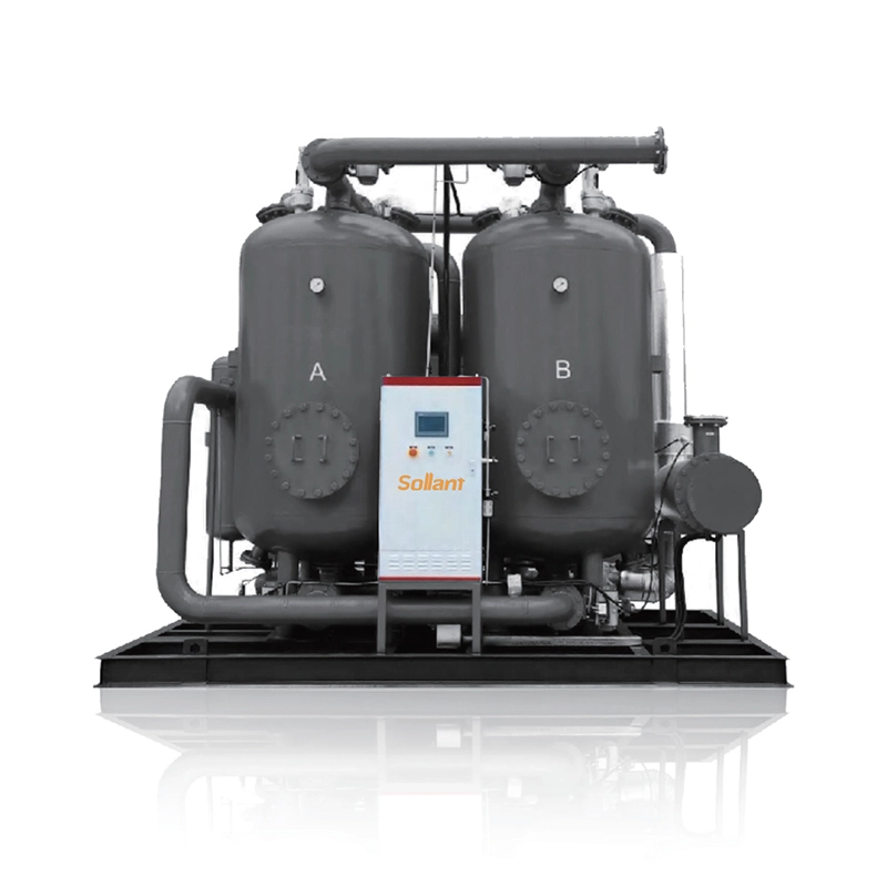 Zero Loss Compression Heat Desiccant Air Dryer