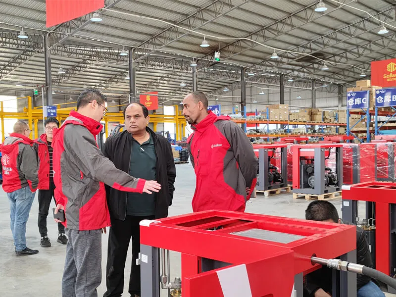 sollant air compressor company