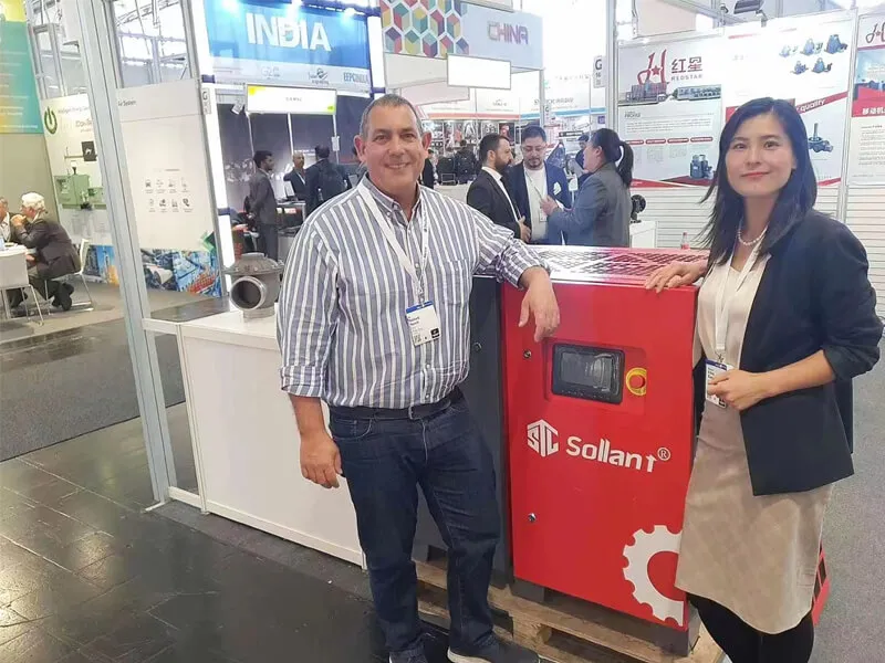 sollant industrial compressor manufacturers