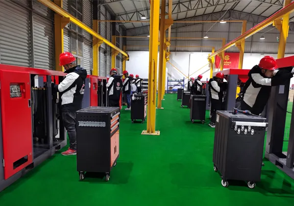 sollant oilless screw compressor