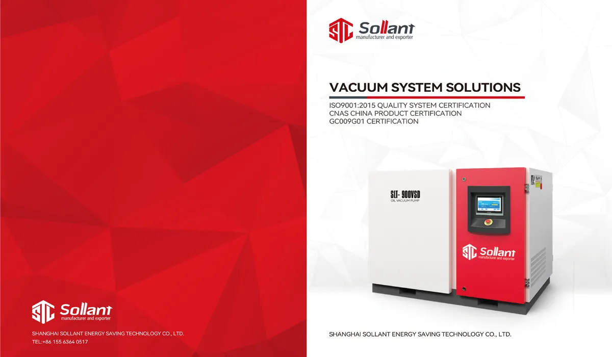 SOLLANT Vacuum Pump Product Catalog
