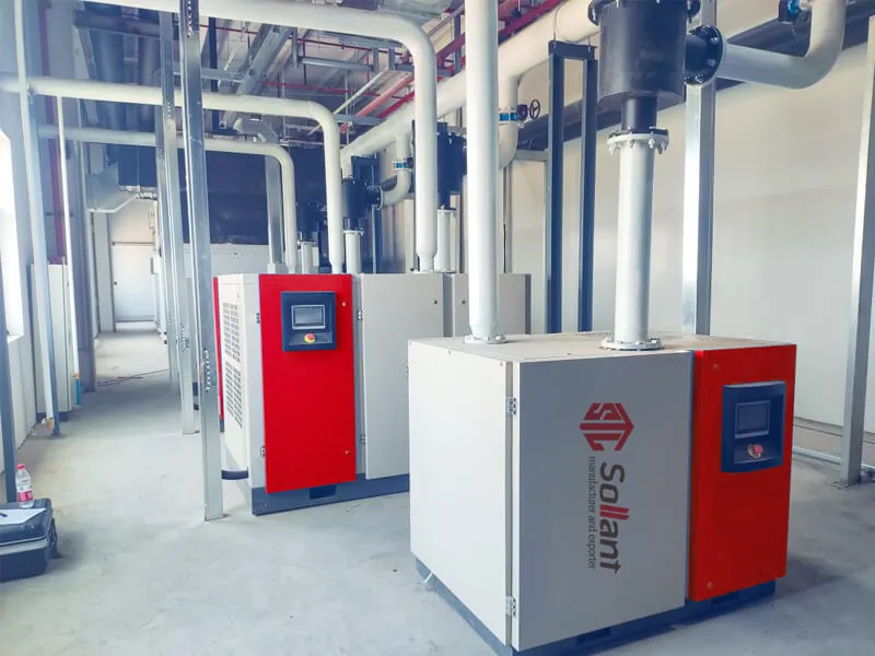 sollant rotary screw vacuum pump