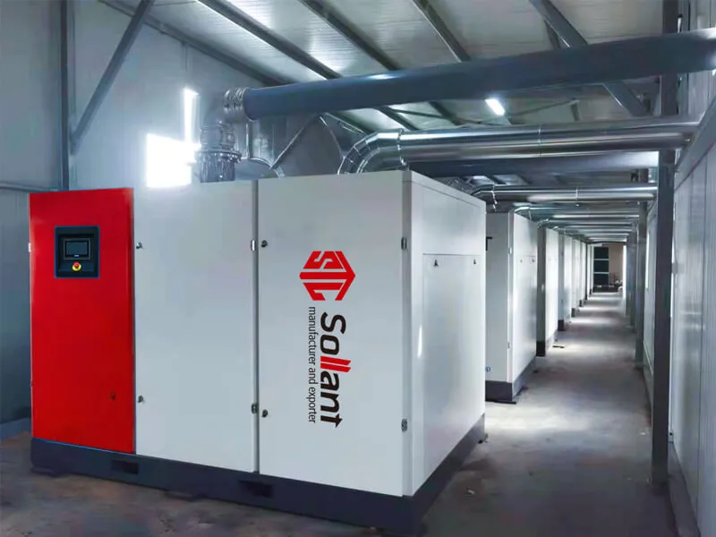 sollant screw dry vacuum pump