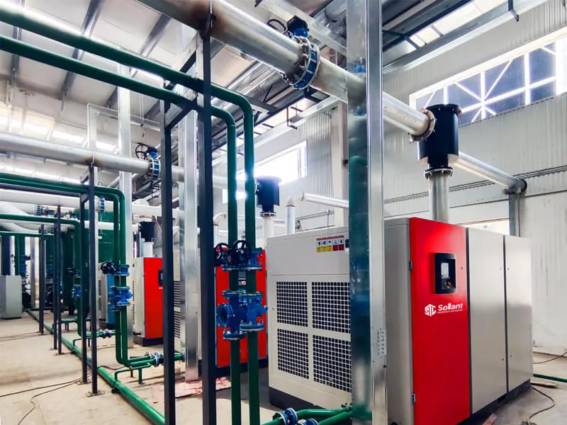 sollant screw type vacuum pump