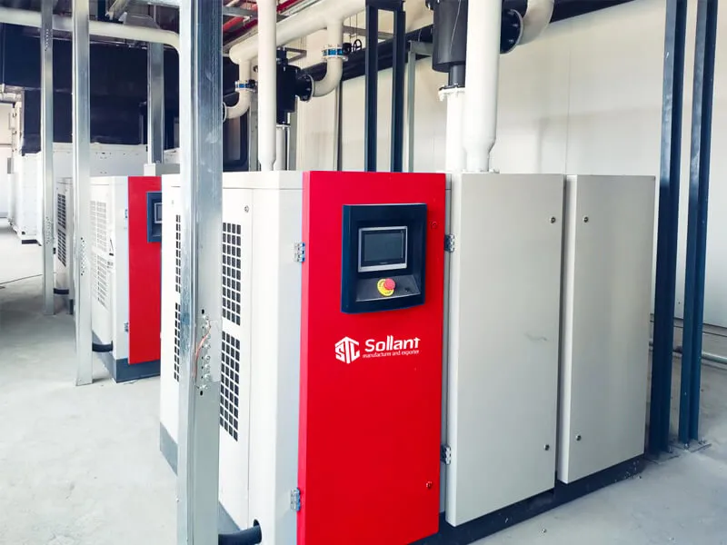 sollant screw vacuum pump