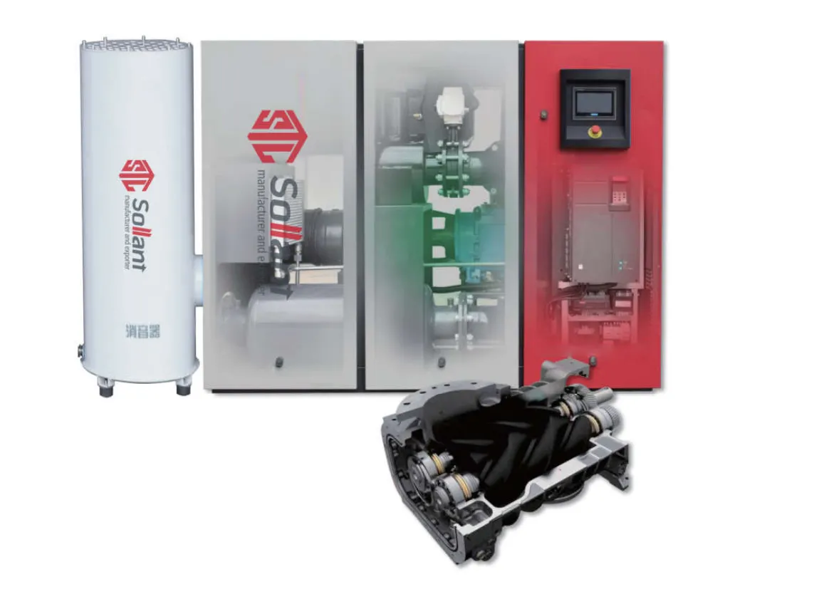 sollant screw vacuum pump factory