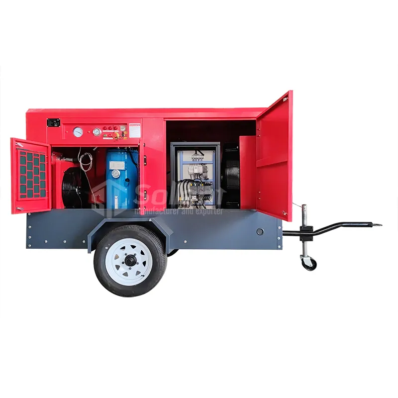 Electric Mobile Air Compressor 
