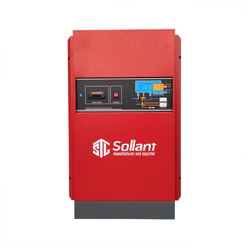 1.Sollant Plate-fin Refrigeration Air Dryer