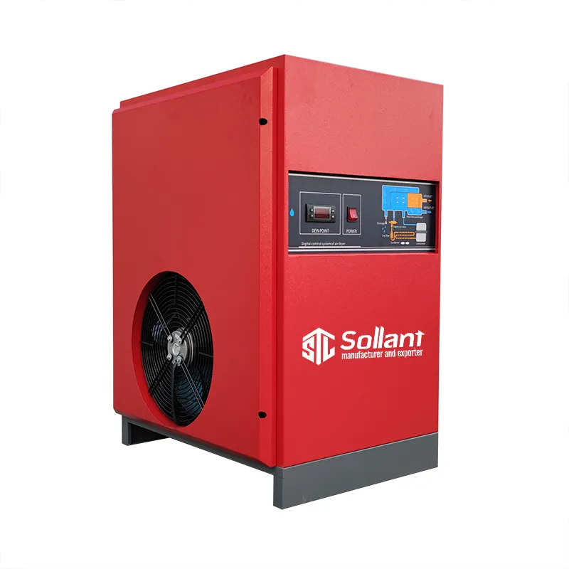 1.Sollant Plate-fin Refrigeration Air Dryer
